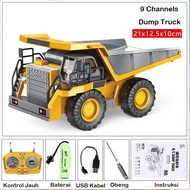 Jojotoy 2.4Ghz RC EXCAVATOR Alloy Remote Control Mainan RC Tracktor RC Truck 11 channels Excavator R
