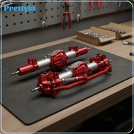 Vehicle Axle Assembly Metal Upgrade Kit RC Car Axle Set for MN128 MN86 SUV Model Off Road Parts
