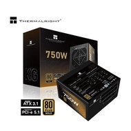 THERMALRIGHT PSU POWER SUPPLY TR-KG750 750W (80+ GOLD) FULLY MODULAR ATX 3.1 BLACK