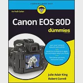 Canon EOS 80d for Dummies
