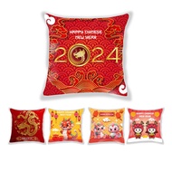 Bantal Imlek Naga Cushion Dekorasi Sofa Tahun Baru Cina Dragon