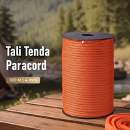 TENDA TaffSPORT Camping Tent and Flysheet Paracord Rope Tent Camp 7 Core 4mm 100 Meters - SH139