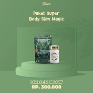 Paket Super Body Slim Magic Strong Bsc Capsul Dan Slimming Tea Bsm