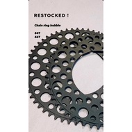 Chainring BUBBLE LUCE 54T 56T BLACK