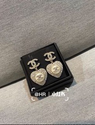 Chanel Earrings 22B爆款愛心耳環大号