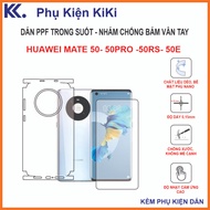 Huawei mate 50/ 50e/ 50pro/50rs Ppf sticker Anti-fingerprint sticker