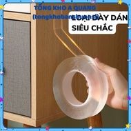 Nano Transparent Double-Sided Adhesive Tape Super Adhesive Double-Sided Adhesive Tape 3Cm*5M Reusabl