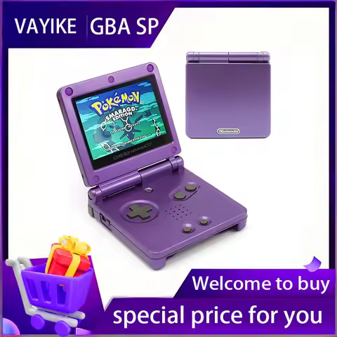 GBA SP Game Boy Advance SP AGS-001 with new IPS LCD/new high brightness screen for Nintendo GBA game