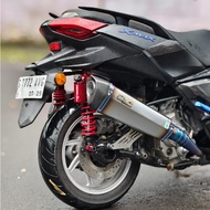 Yamaha Xmax exhaust, Yamaha Xmax 300 99 Racing exhaust Full system