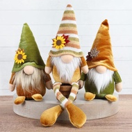 Fall Decor, 3PCS Fall Gnomes Plush for Tiered Tray Decor, Fall Decorations for Home, Fall Leaves and