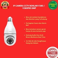 Kamera Cctv 2 Arah Bohlam Panoramic 360 Ptz Outdoor V380 Pro Wifi Wireless Jarak Jauh Infrared Full 