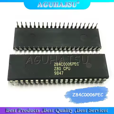 1pcs Z84C0006PEC Z80 Z84C0008 CPU DIP-40 Central processing unit integrated circuit IC