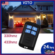 Auto Gate Door Remote Control SMC5326 330MHz 433MHz Auto Gate Wireless Remote With Free Battery 拨码遥控
