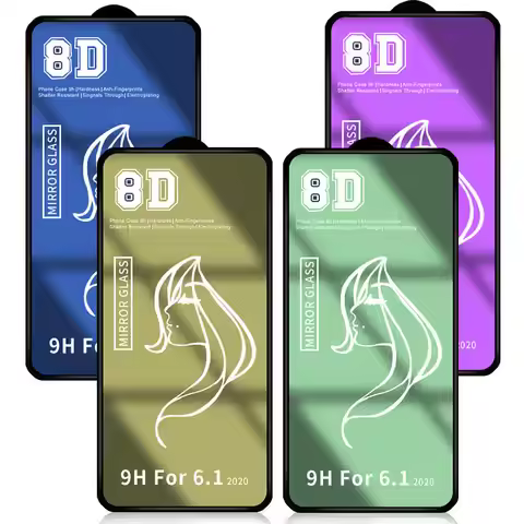 8D Tempered Glass For IPhone16 15 14 13 12 11 Pro Max X XS XR 7 8 Screen Protector Glass on iPhone 1