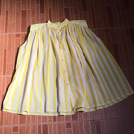 Yellow stripes top