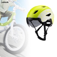 yuksok Kids Helmet Cycle Helmet Teen Roller Skating Helmet for Children Riding