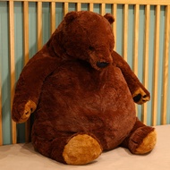 40/60/80/100cm Brown Bear Youengels Kuge DJUNGELSKOG BEAR Birthday Gift for Girl Ikea Same Style Toy