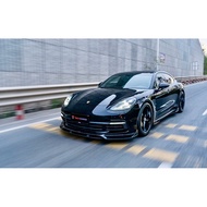 Porsche Panamera 971 2017- TAKD DRY Carbon fiber bodykit body kit front side rear skirt lip diffuser