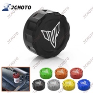 For Yamaha MT07 MT09 MT03 YZF R3 R25 R15 R6 R7 Motorcycle Accessories Rear Brake Fluid Reservior Cover 2022 2021 2020 2019 2018