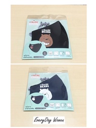 Moshi Moshi Mask รุ่น We Bare Bear หน้ากาก หน้ากากผ้า หน้ากากอนามัย แมส ผ้าปิดจมูก Moshimoshi