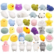 Nicce 50/100 Pc Mochi Squishy Toys Mochi Kawaii Squishies Toys for Party Favors for Kids Cute Animals Stress Relief Toy