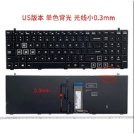 for Mech Revolution Deep Sea Titan X1 X2 X3 X3-S X6 X7 X6TI Laptop keyboard Naruto Inferno X6 X5 for