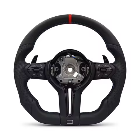 Flat Bottom M Sport Steering Wheel for BMW F01 F06 F10 F11 F12 F20 F21 F22 F25 F26 F30 F31 F32 F33 F
