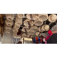RATTAN CHANDELIER / LAMPU ROTAN