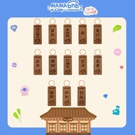 NANA BnB SVT Wooden Keychain