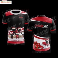 [READY STOCK] Baju ninjavan jersey ninja van t shirt long sleeve ninja van t shirt long ninjavan shi