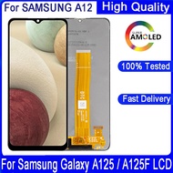 551 6.5 Original A12 LCD For Samsung Galaxy A12F LCD Display With Frame SM-A125F /DSN LCD Scre etX
