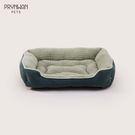 PRYNWAN Pets - Square Pet Bed ที่นอนสัตว์เลี้ยง สีเขียว