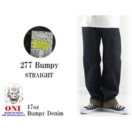 Oni Denim ONI-277Bumpy - Yellowish Brown 17oz Bumpy Denim Just Right Straight