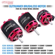 4pcs SURPASS HOBBY Outrunner Brushless Motor C28/C35/C42/C50 Series Flier V2 14 Poles for RC Airplan