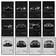Renowned Car 918 GT3 M5 RS6 SVJ Art Poster, High-definition Canvas Printing Art Canvas Painting, Use