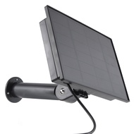 【VVL】-4W Solar Panel Output 5V Solar Cells Charge Built-in 18650 Battery for Outdoor Security Camera