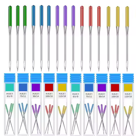 3/15pcs Sewing Machine Needles Universal Regular Point Anti-Jumping Machine Needles Household Sewing