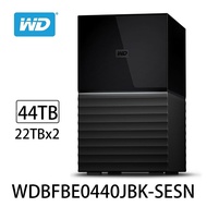 【WD 威騰】My Book Duo 44TB(22TBx2) USB3.2 3.5吋雙硬碟儲存