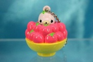 絕版 小海豹 扭蛋 可動 吊飾 櫻花海豹 Bandai San-X Mamegoma Character Gashapon Mini Figure Keychain Sakuragoma
