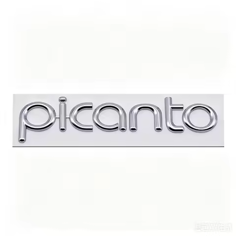 Picanto Labeling Is Suitable for Kia Picanto Body Stickers Car Emblem