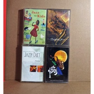 WEST JAZZ COMPILATION - PACKAGE OF 4 CASSETTES