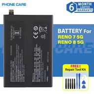 Battery Bateri BLP855 For RENO 7 5G CPH2371 / RENO 8 5G CPH2359 (2250 mAh)