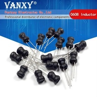 10pcs Unshielded Wirewound DIP power Inductor 0608(6*8mm) 150uH 220uH 330uH 470uH 1mH 2.2mH 3.3mH 4.