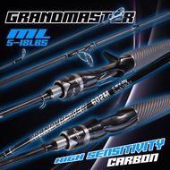 【TRAINFIS】GRANDMASTER 5-18lb Medium Rod Carbon Fishing Rod Spinning Rod Baitcasting Rod Snakehead Ro