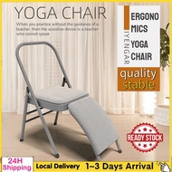 Yoga Chair Auxiliary Chair Foldable Metal Chair Multi functional Yoga Bold Folding Slimming and Abdo