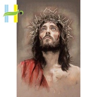 Diy Lukisan Diamond 5D Dengan Gambar Yesus 3D Untuk Hiasan Dekorasi