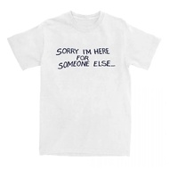 Benson Boone Singer Graphic Print T-Shirt From Someone Else Single Streetwear Sorry I Came Here For 