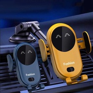 30W 2 68 Car Wireless Charger For Iphone 13 12 XR X S20 S10 Xiaomi Qi Fast Charging Intelligent