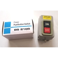 BS-216B Power Control Push Button ON / OFF Switch