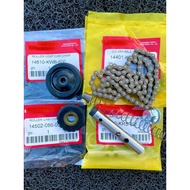 ZK Complete Set Of Valve Chains 90 88 Honda Wave 110i 125 WIN100 With Rolling Rubber Press Chain Ten